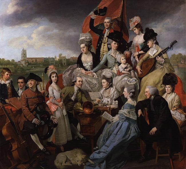 Johann Zoffany The Sharp Family oil painting image